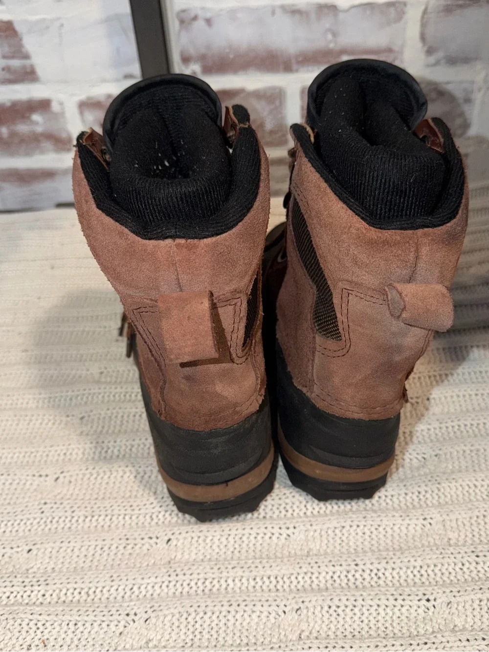 Kids Waterproof Brown Winter Boots with Slip-Resistant Sole